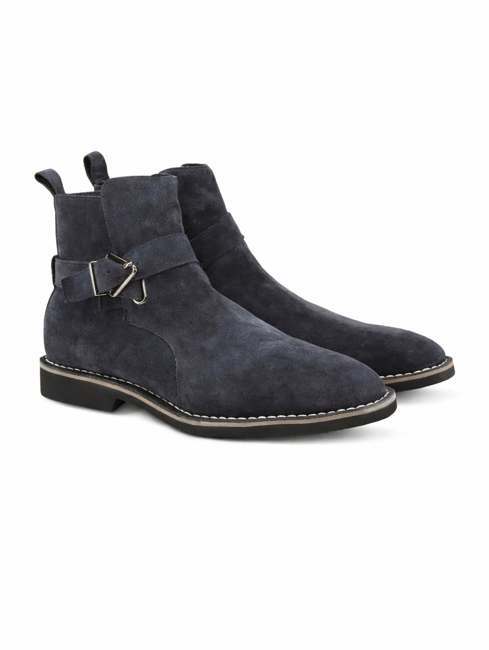 Vintage‎ Foundry Blue Suede boots 9/ W 11